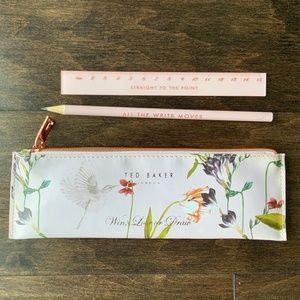 TED BAKER Stationary Set Pink Floral